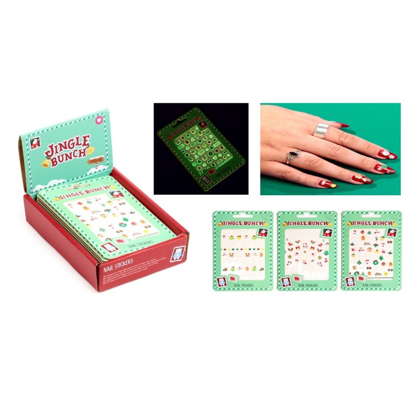 Jingle Bunch Nail Stickers