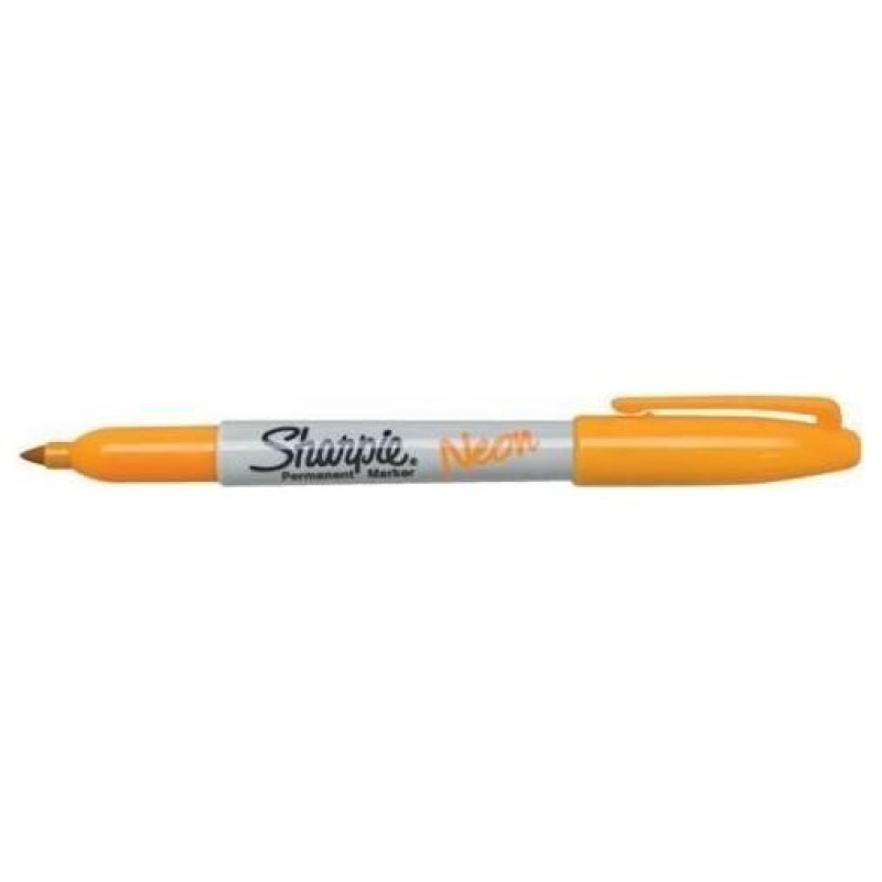 Sharpie Μαρκαδόρος Ανεξίτηλος Sharpie Metallic Marker 1.0mm Orange 1888993
