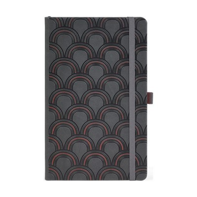 ΣΗΜΕΙΩΜΑΤΑΡΙΟ CASTELLI M ΡΙΓΕ 13Χ21 ART DECO COPPER