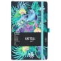 Θεοφύλακτος Σημειωματάριο Castelli M Ριγέ 13x21cm Eden Jungle QO41E.005