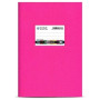 Salko Τετράδιο Χρωματιστό 17χ25/50 φύλλων Ριγέ Φουξ 9578