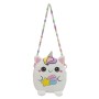 Λούτρινη Τσάντα Ώμου 20εκ. Γατούλα Squishcuties Luna Toys