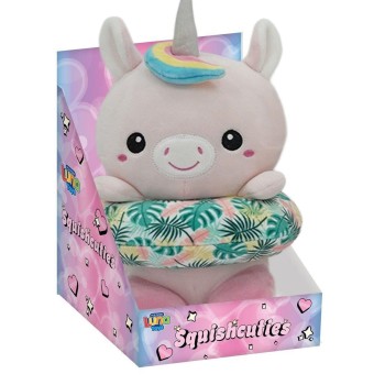 Λούτρινος Μονόκερος 21εκ. Donut Squishcuties Luna Toys