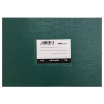 Salko Τετράδιο Στενόμακρο Χρωματιστό 40φ Πράσινο 5178 Salko Τετράδιο Στενόμακρο Χρωματιστό 40φ Πράσινο 5178