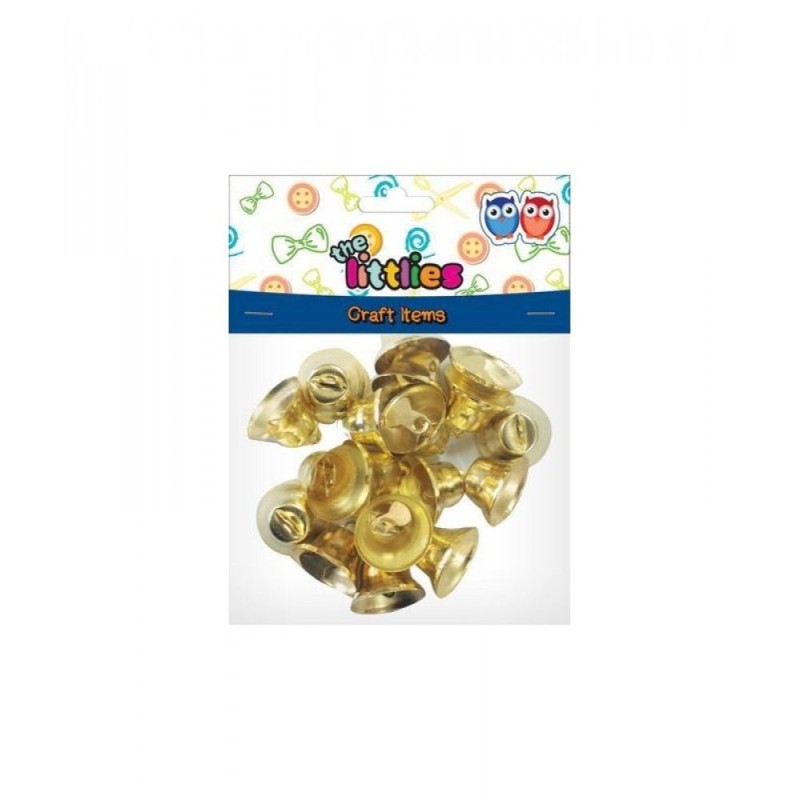 The Littlies Καμπανάκια Χρυσά 20mm 18τεμ 646610 The Littlies Καμπανάκια Χρυσά 20mm 18τεμ 646610