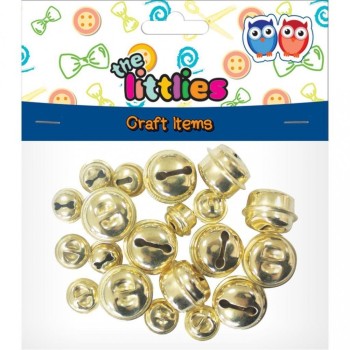 The Littlies Κουδουνάκια 9x18mm / 9x12mm 18τεμ  646611