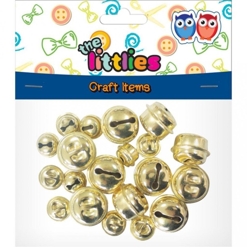 The Littlies Κουδουνάκια 9x18mm / 9x12mm 18τεμ  646611