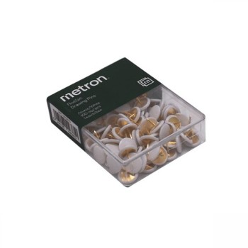 ΠΙΝΕΖΕΣ ΛΕΥΚΕΣ 100τεμ METRON