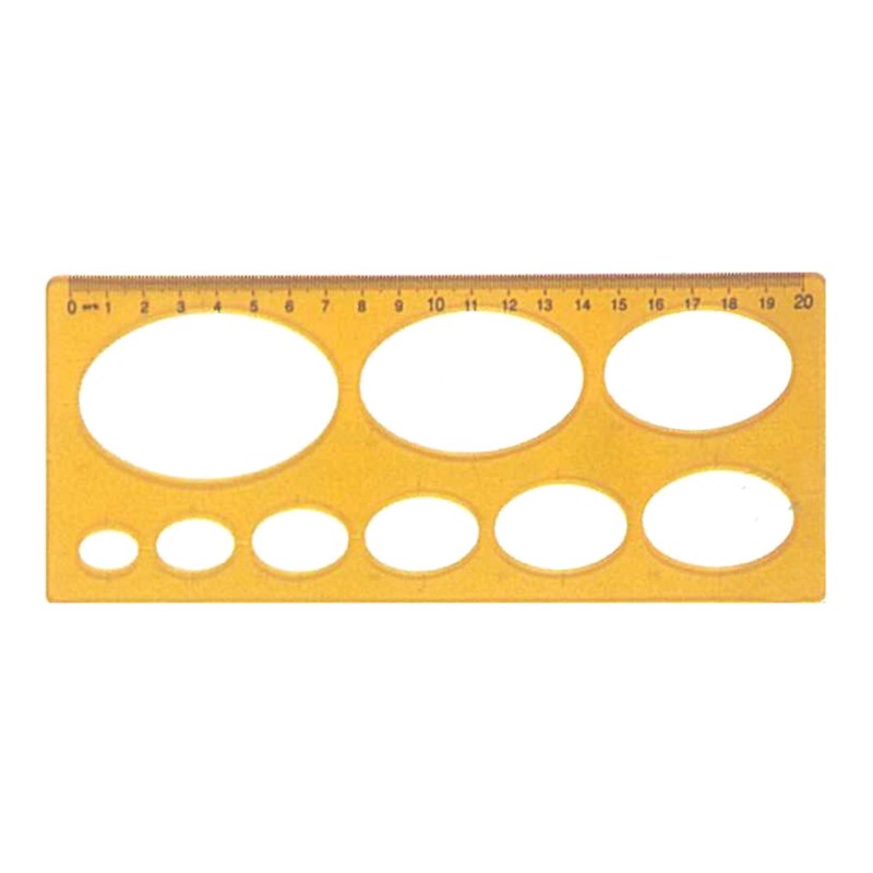 Arda Στένσιλ Ελλείψεις Μικρό 272.7127 Arda Στένσιλ Ελλείψεις Μικρό 272.7127