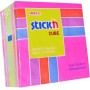 Αυτοκόλλητα χαρτάκια σημειώσεων STICKN 76x76cm ροζ νεον παστελ 400 φύλλα (Διάφορα χρώματα)