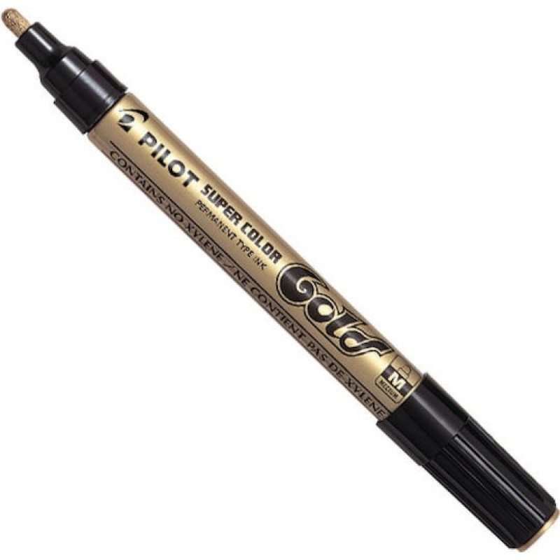Pilot Μαρκαδόρος Super Color χρυσός medium SC-G-M Pilot Μαρκαδόρος Super Color χρυσός medium SC-G-M