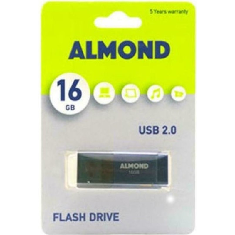 Almond Prime Flash Drive USB 16GB Mπλε 43.USB16ESL Almond Prime Flash Drive USB 16GB Mπλε 43.USB16ESL