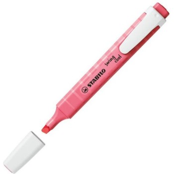 Stabilo Μαρκαδόρος Υπογράμμισης Swing Pastel Red 275/150-8