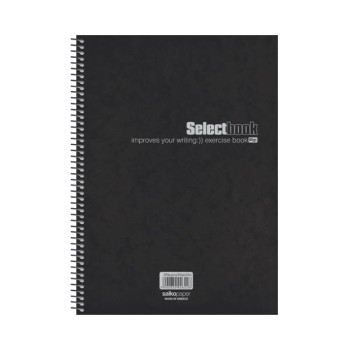 Salko Σπιράλ Select Black 17x25/120σελ.2θ S2570