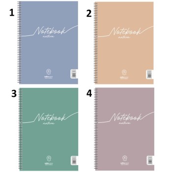 Salko Σπιράλ Notebook Natura 21x29/180σελ. 3 Θέματα S6388