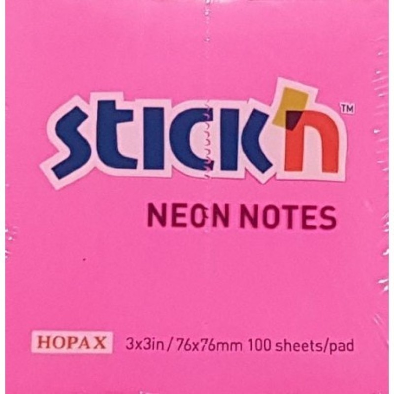 SALKO ΧΑΡΤΑΚΙΑ ΑΥΤΟΚΟΛΛΗΤΑ 76X76mm ΦΟΥΞ 100 ΦΥΛΛΩΝ 21165