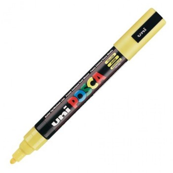 Uniball Μαρκαδόρος Posca Yellow PC-5M