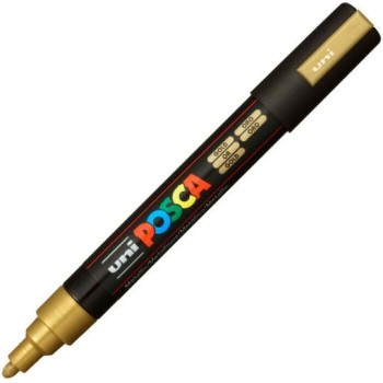 Uniball Μαρκαδόρος Posca Gold PC-5M