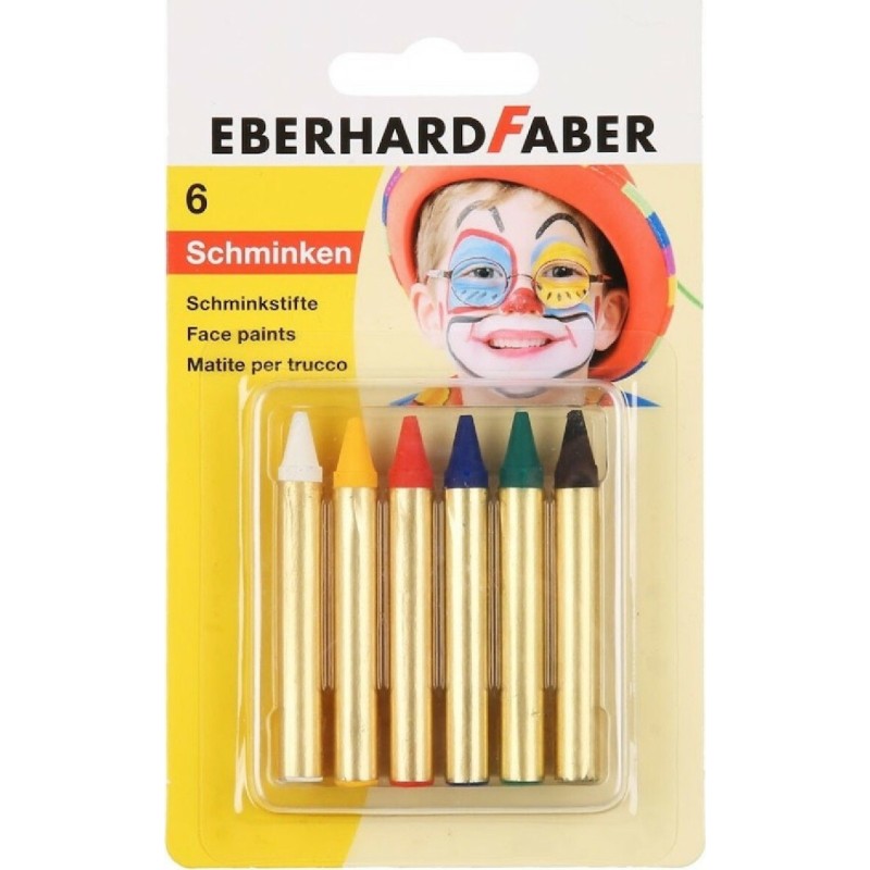 Αποκριάτικο Face Painting 30gr 6τμχ