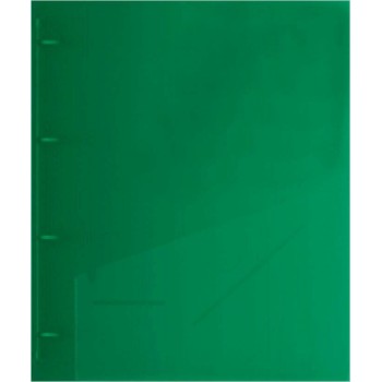 Typotrust Ντοσιέ με 4 Κρίκους 3/32 για Χαρτί A4 Πράσινο