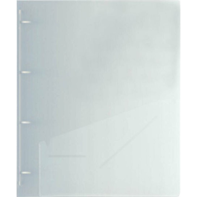Typotrust Ντοσιέ με 4 Κρίκους 3/32 για Χαρτί A4 Διάφανο
