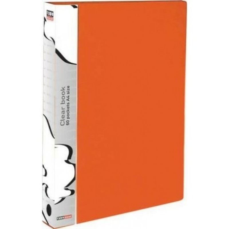 Typotrust Σουπλ Α4 40 Θέσεων Orange Fluo