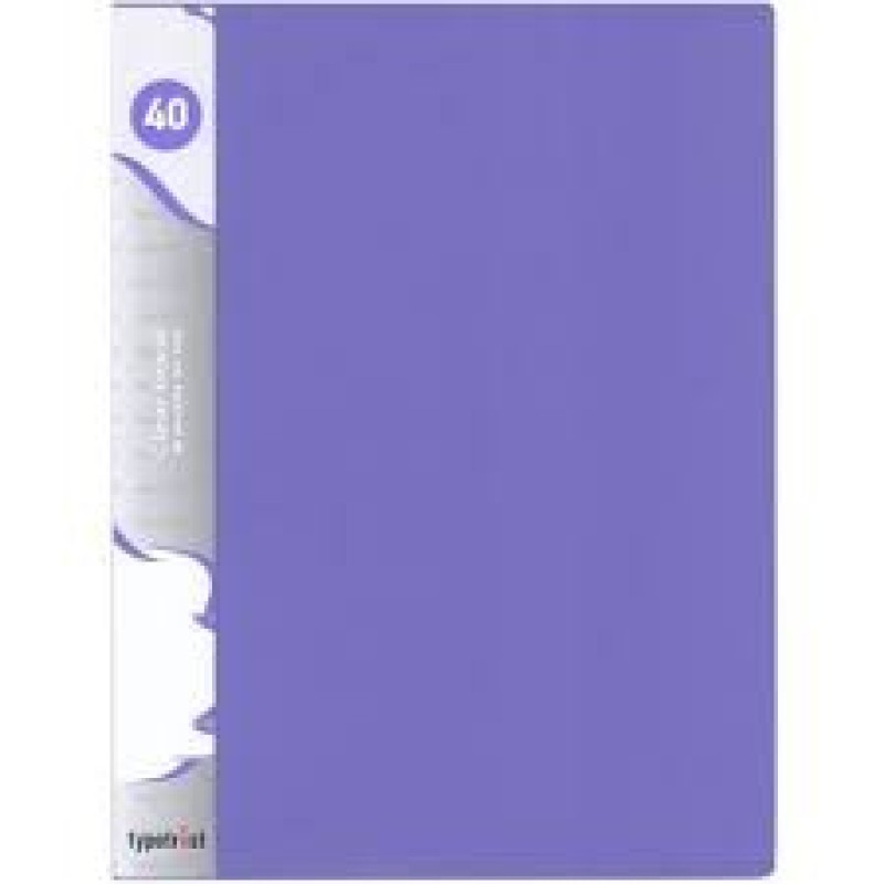 Typotrust Σουπλ Α4 40 Θέσεων Purple Fluo