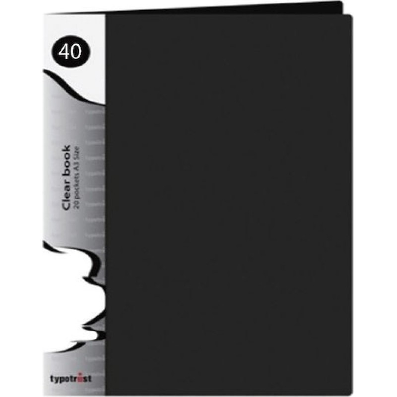 Typotrust Σουπλ Α4 40 Θέσεων Black