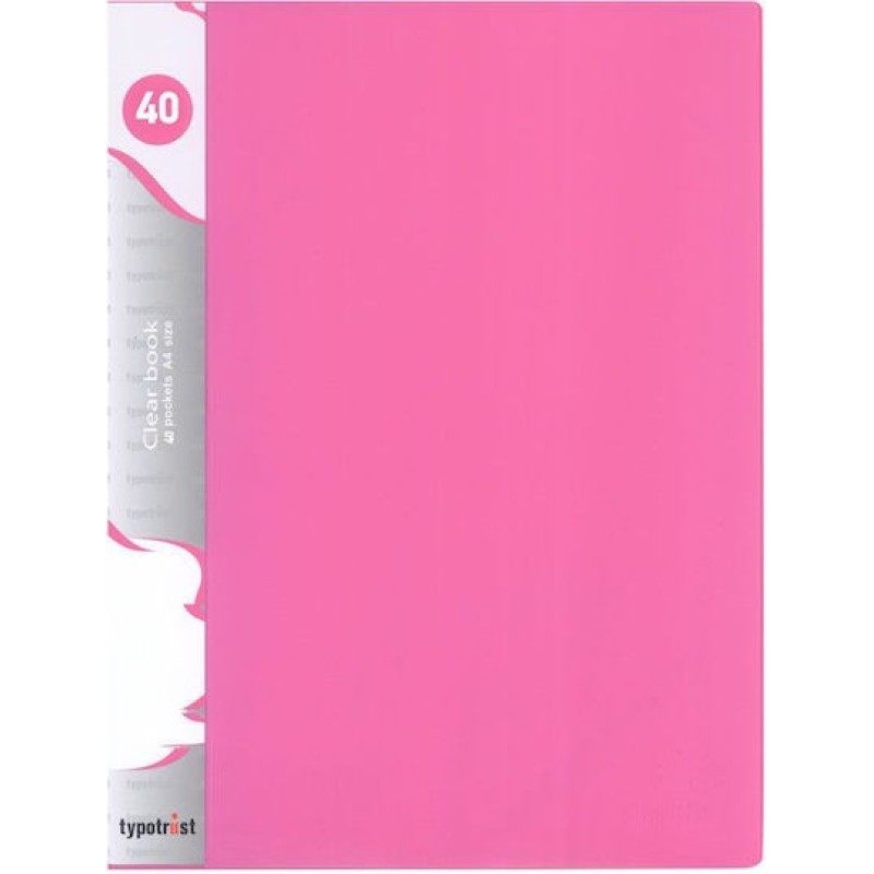 Typotrust Σουπλ Α4 40 Θέσεων Pink Fluo