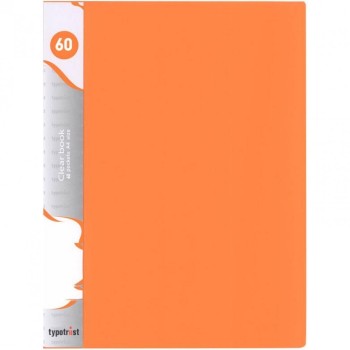 Typotrust Σουπλ Α4 60 Θέσεων Orange Fluo