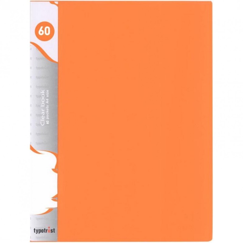 Typotrust Σουπλ Α4 60 Θέσεων Orange Fluo