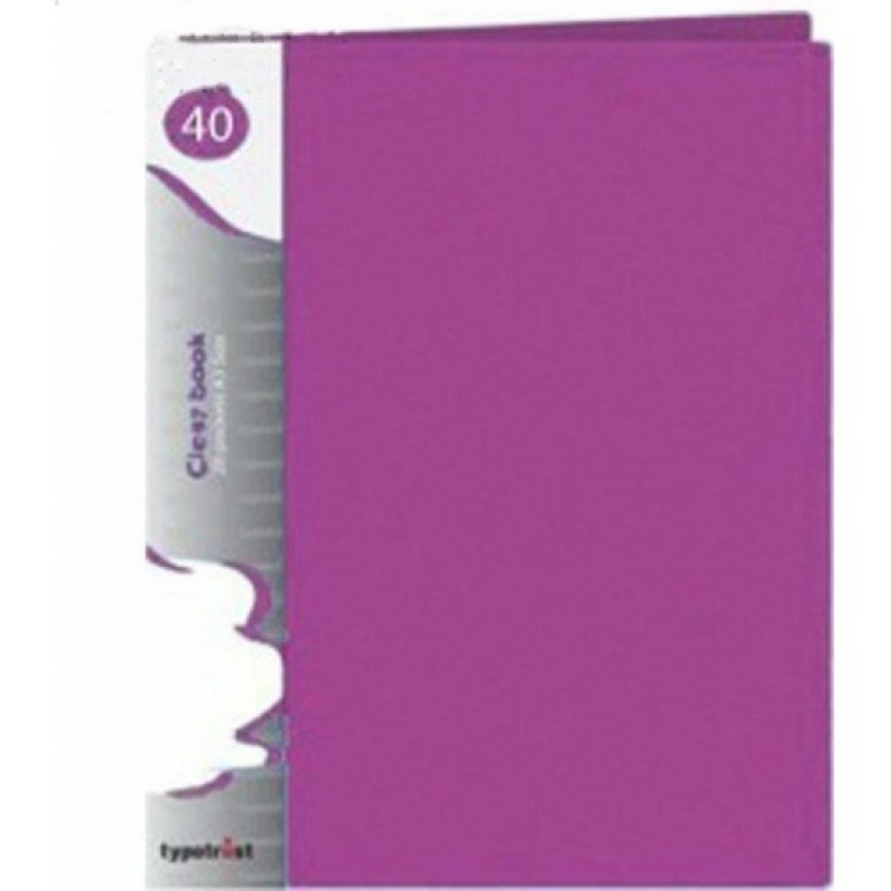 Typotrust Σουπλ Α4 30 Θέσεων Purple Fluo