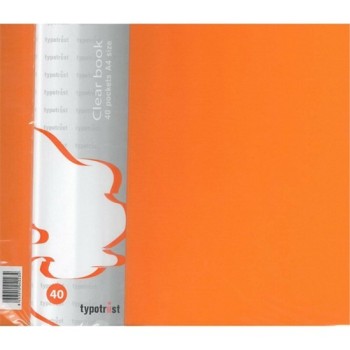 Typotrust Σουπλ Α4 30 Θέσεων Orange Fluo