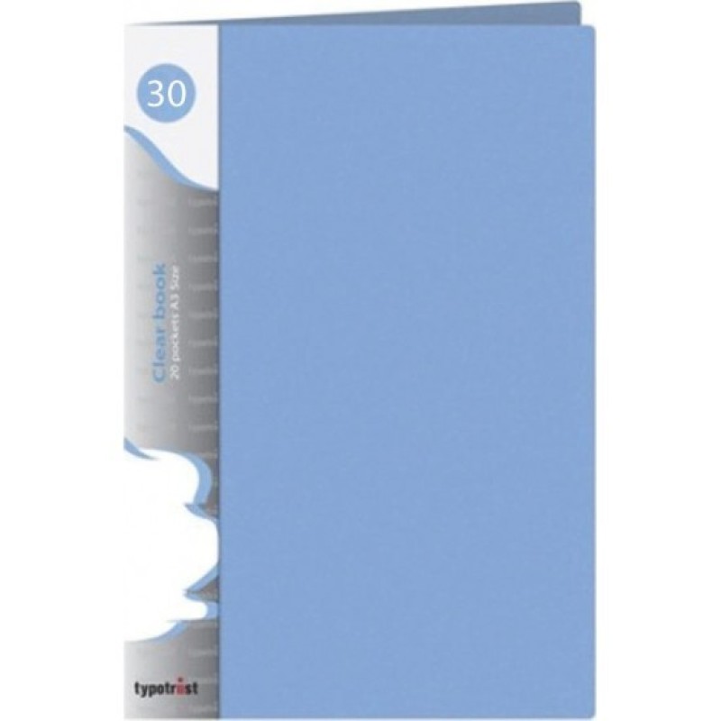 Typotrust Σουπλ Α4 30 Θέσεων Blue Fluo
