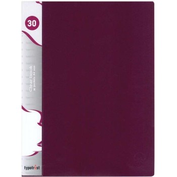 Typotrust Σουπλ Α4 30 Θέσεων Bordeaux Fluo