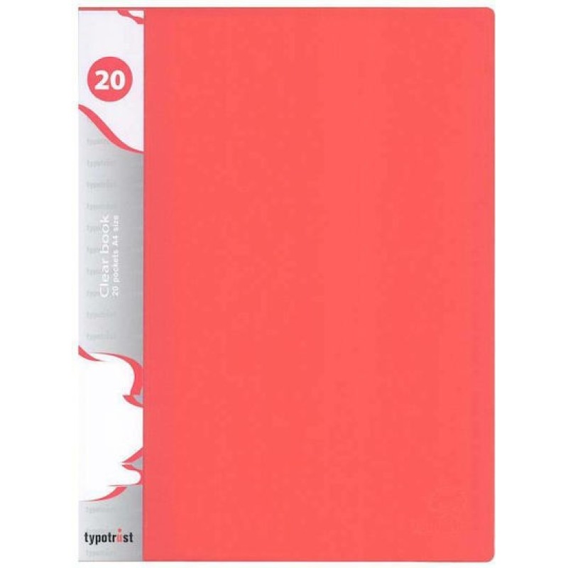 Typotrust Σουπλ Α4 20 Θέσεων Red